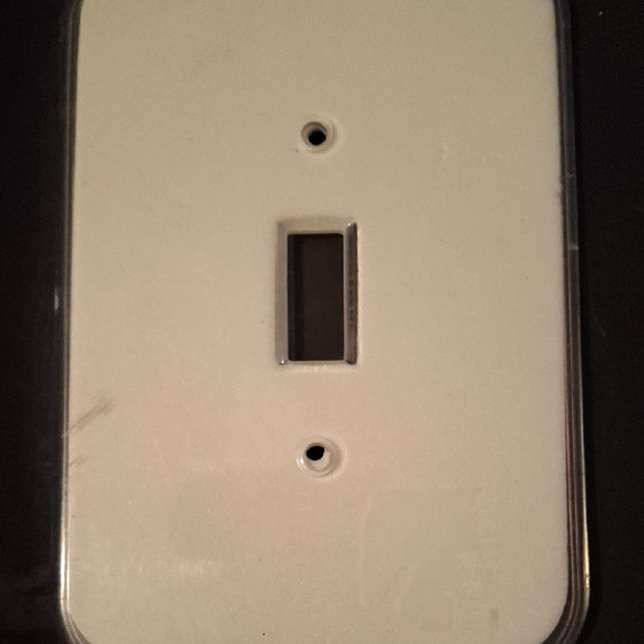 Other - Clear Single Toggle Light Switch Cover Plate
